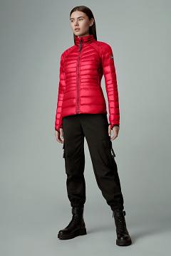 Chamarras Canada Goose Mujer México - Hybridge Lite Chaqueta De Plumas Rojos OR0459783